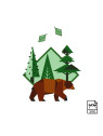 Brown bear - Vector graphics